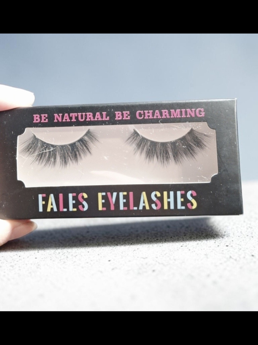 Be Natural Be Charming False Lashes Black